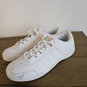 Varsity White Athletic Sneakers Woman Size 9.5 NWT